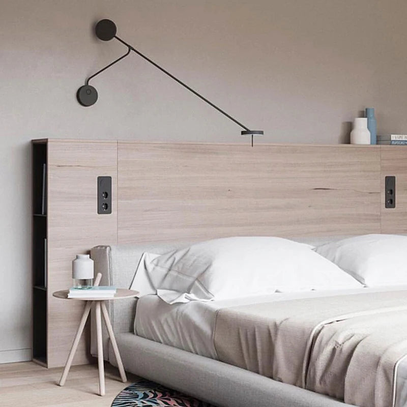 Long Arm LED Wall Lamp Home Bedside Atmosphere Decoration Sconce Minimalist Office Wall Lights