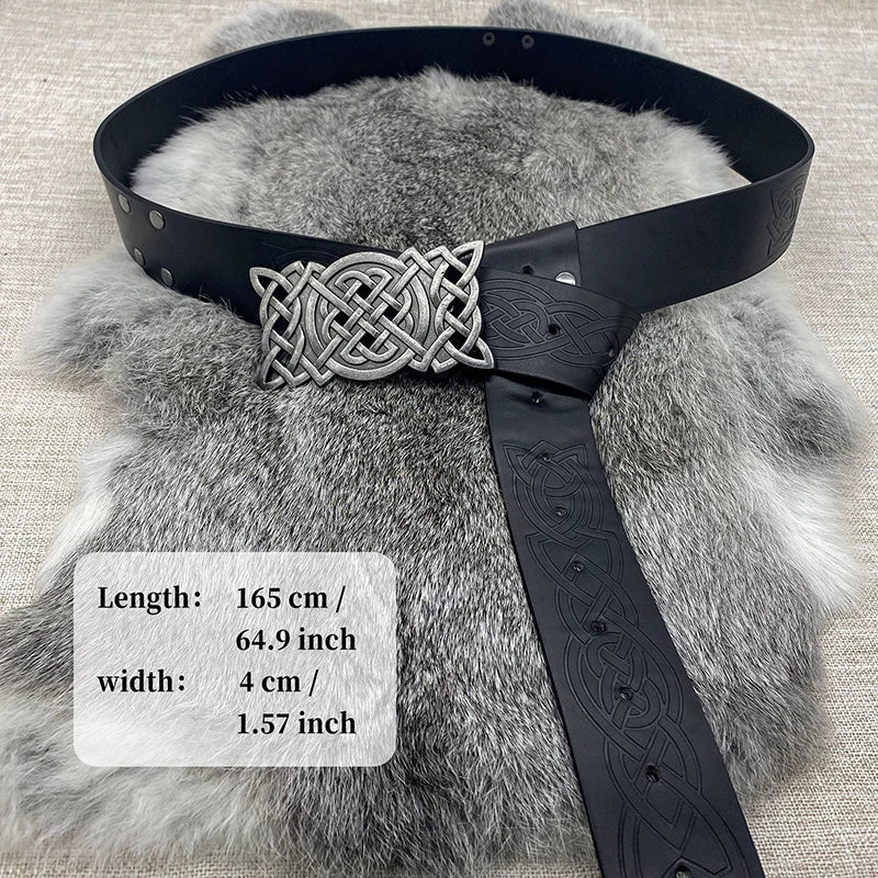 Medieval Ring Belt human Larp Nordic Celtic Norseman Waistband Valhalla Warrior Knights Girdle Ancient Accessories Available