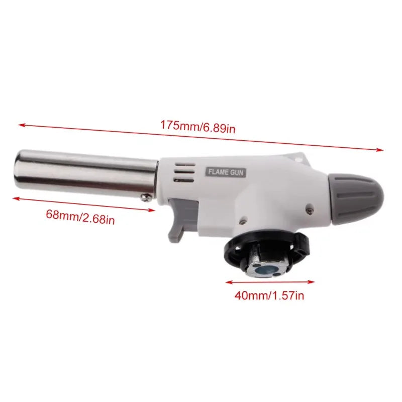 2023NEW Torch Cooking Natural Gas Welding Burner Heating Welding Gas Burner Flame Gas Torch Blow for BBQ