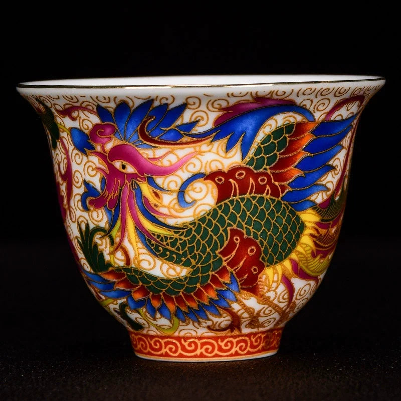 Ancient China Porcelain Vintage Aesthetic Cups Teeware Teware A Cup Of Tea Mugs Ceramic Accessories Handmade For Oolong Puer