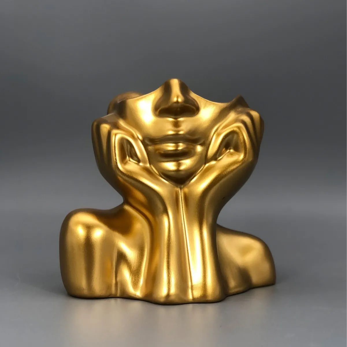 Human Ceramic Vase Human Vase Art Vase Scandinavian Home Decoration Ceramic Vase Tabletop Art Statue