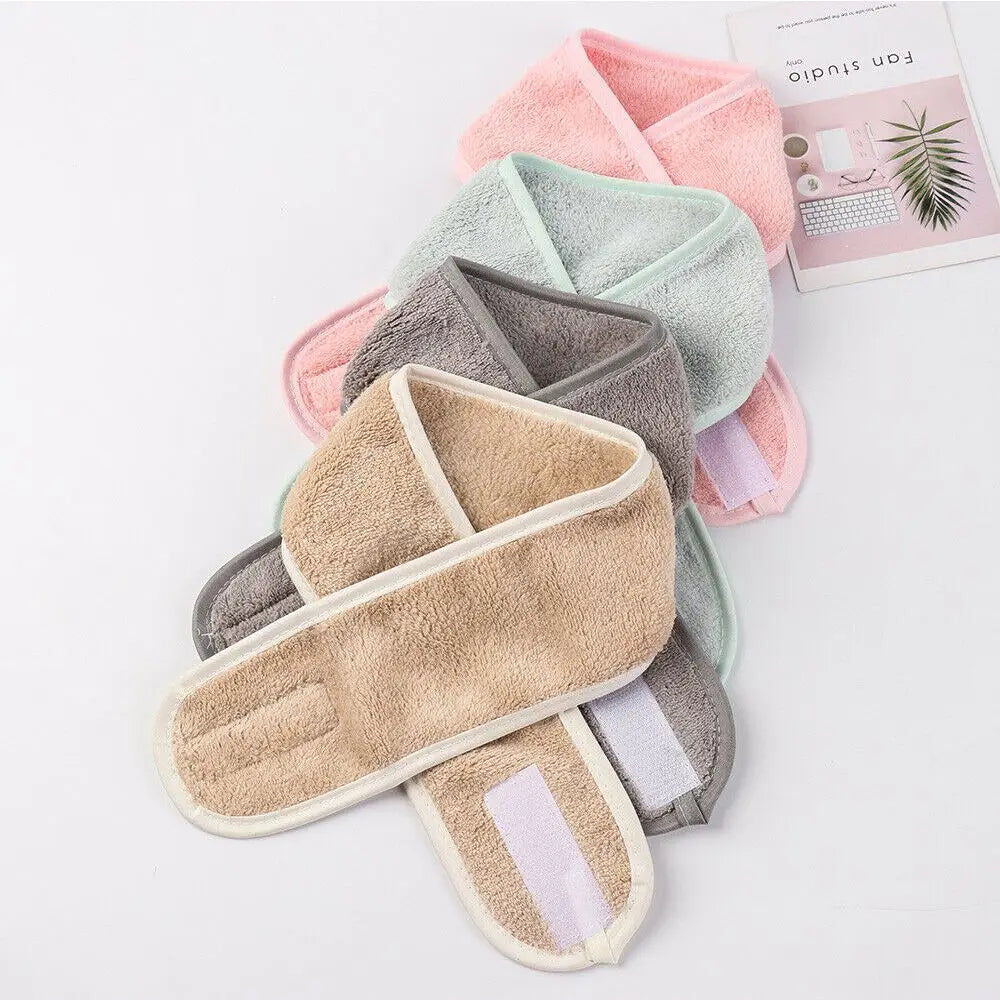 Yoga Headbands Fashion Shower Cosmetic Makeup Adjustable Bath Hairband Tiara Turban Head Band Turban