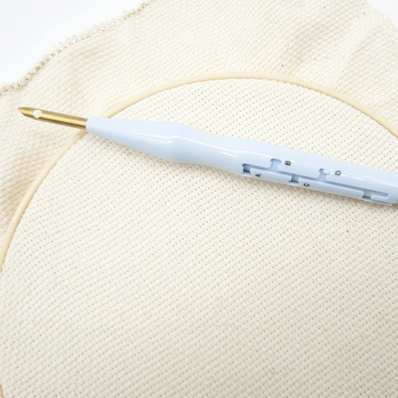Cotton Monks Cloth for DIY Embroidery Needlework Fabric Sewing Punch Needle Crafts Monk's Cloth Accessory Handmade Chrismas Gift
