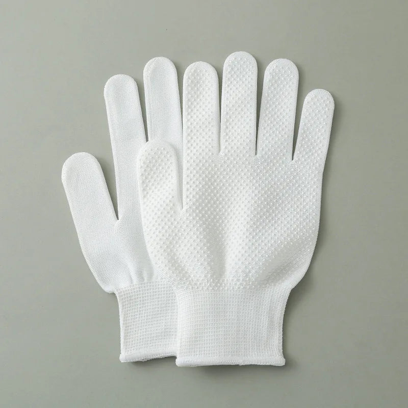 Anti-slip Wear Resistant Nylon Full Finger Gloves Garden Work Gloves For Women Men Anti-UV Outdoor Riding Cycling Gloves Mittens
