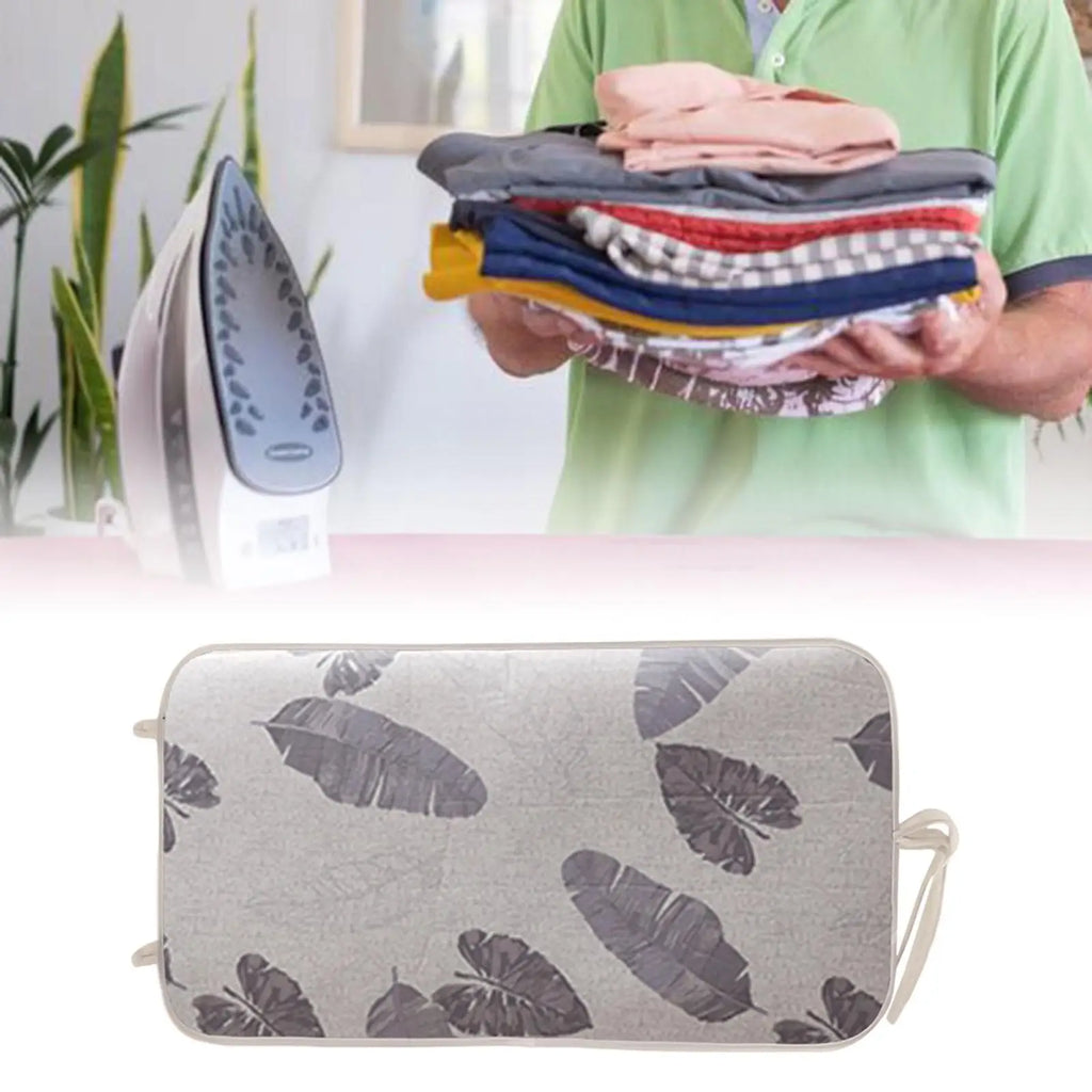 Hanging Ironing Board Foldable Door Steam Blanket Steamer Board for Clothes over The Door Steamer Pad for Dorm Travel Household
