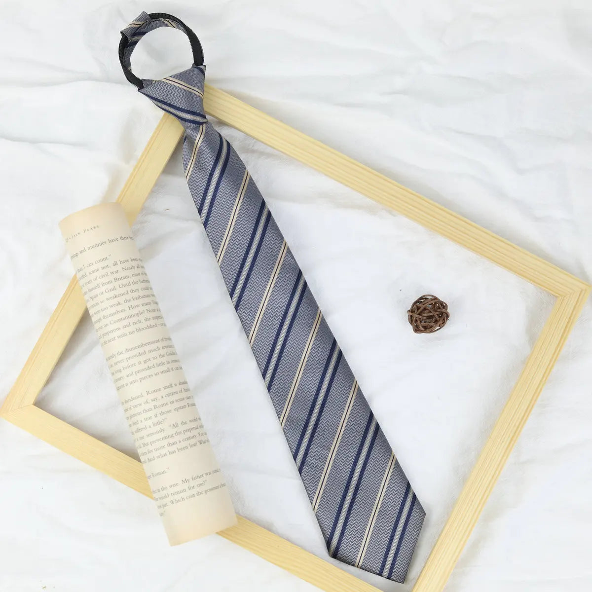 Japanese JK Men Tie Female Clothes Accessories Decorate Student Uniform Bow Tie Hand College Style Red Striped Ties for Girls