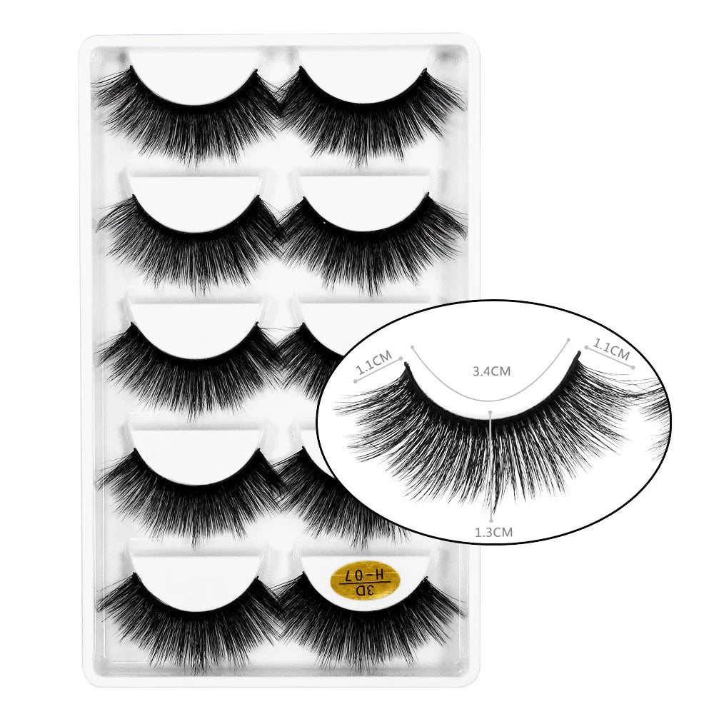 Flash girl The most popular 3DH series 10 Styles 3D faux mink lashes silk eyelashes natural model private label packaging