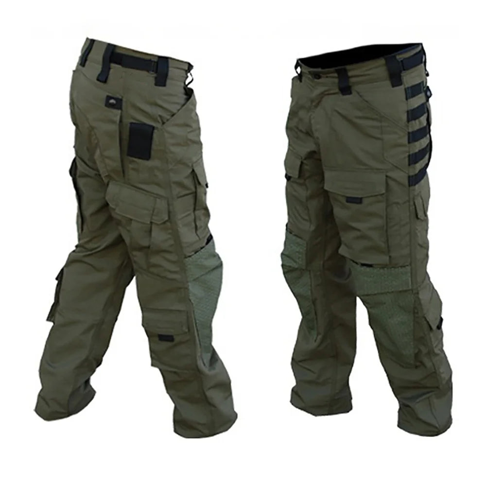 Field Combat Tactical Pants Men's Multi-pocket Multicam Camouflage Training Work Trousers Outdoor Hunting Hiking Cargo Pants