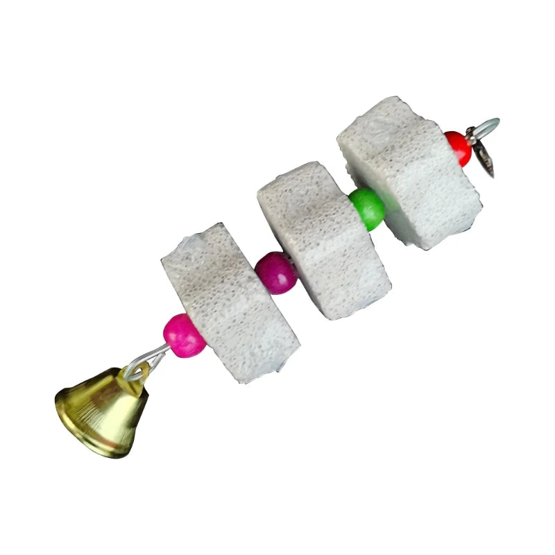 Pet Parrot Bird Natural Grass Chewing Hanging Cage Swing Climb Playing Pendant Au10 20 Dropship