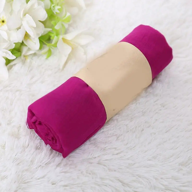 Fashion Soft Cotton Linen Scarf Shawl Women Muslim Hijab Scarf Long Headscarf  Wrap Scarves Elegant Headwear Beach Stoles Scarf
