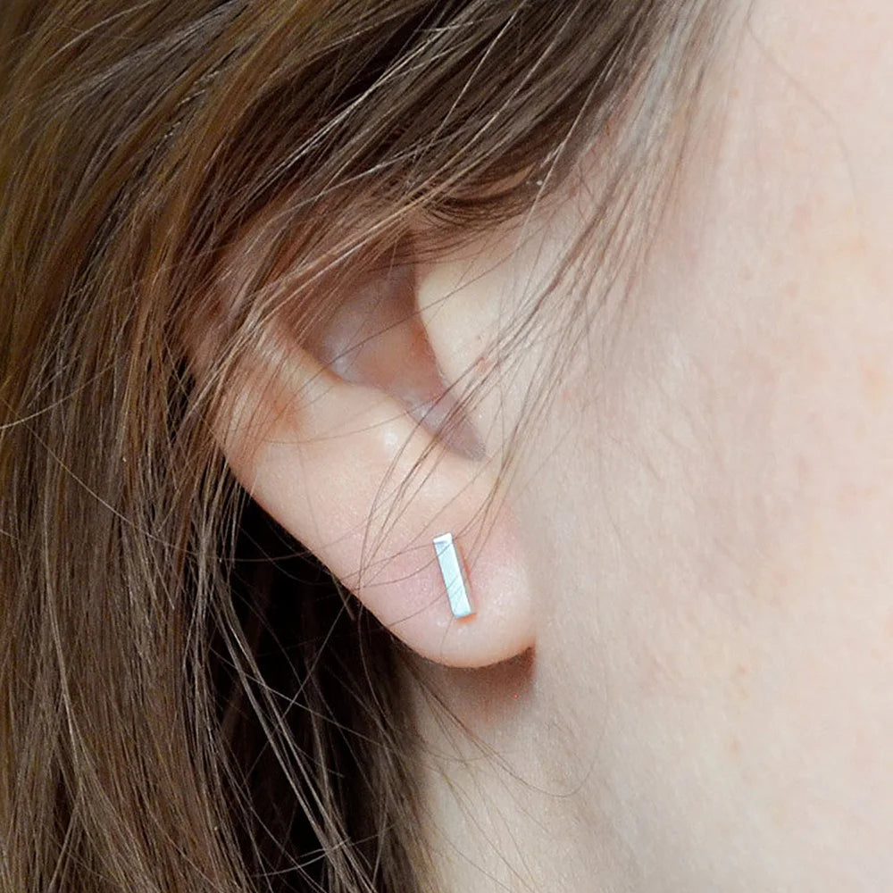 e-Manco Stainless Steel Stud Earrings for Women Korean Small Earings Fashion Jewelry Minimalist Women Earrings Stud Wholesale
