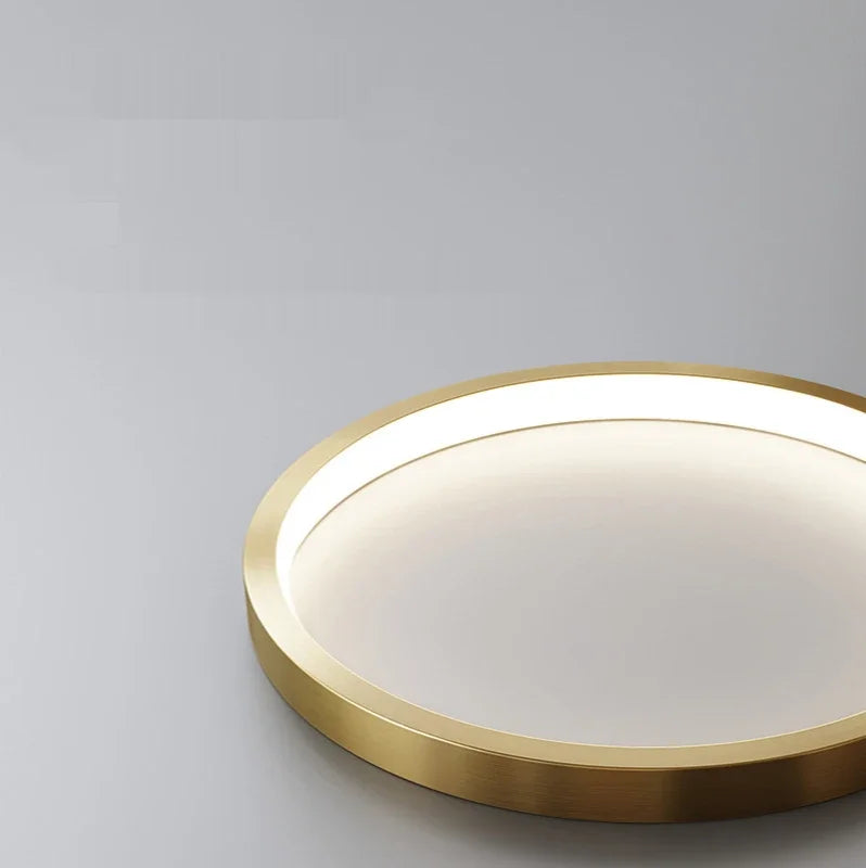 Modern Pendant Light Gold Ring Led Bedroom Bedside Hanging Lighting Minimalist Nordic Luxury Living Room Background Ball Lamp