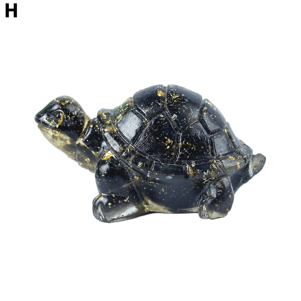 Natural Stone Colorful Bird Figurine Positive Healing Energy Hand-carved Faux Crystal Mini Bird Statue Home Office Desktop Decor