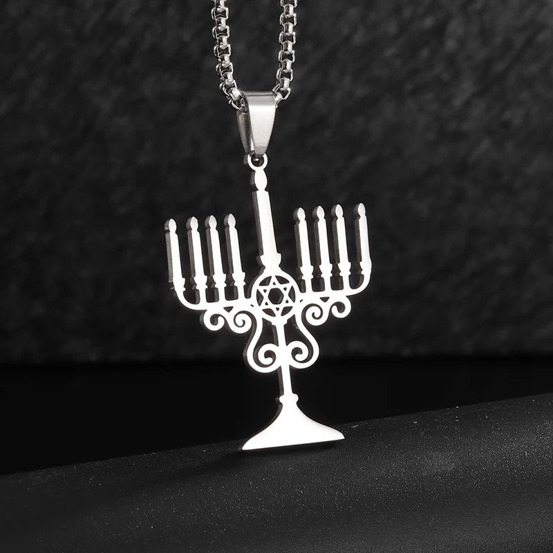 Stainless Steel Christian Eucharist Halo Grape Juice Cross Necklace Men Women Catholic Holy Spirit Church Jewelry