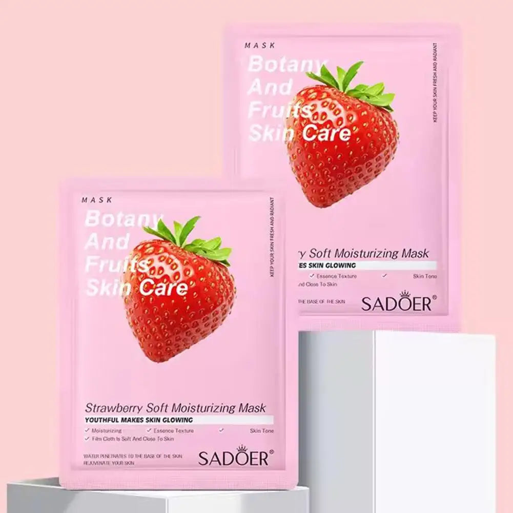 1PC Natural Plant Face Mask Beauty Skincare Masks Moisturizing Deeply Hydrating Facial Mask Face Care Cosmetics