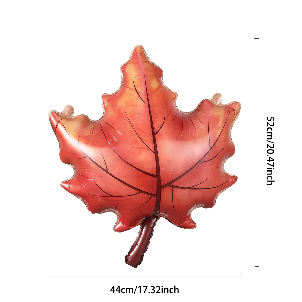 Hello Autumn Thanksgiving Decoration Happy Fall Banner Maple Leaf Cake Toppers Pumpkin Honeycomb Wall Fireplace Hanging Ornament
