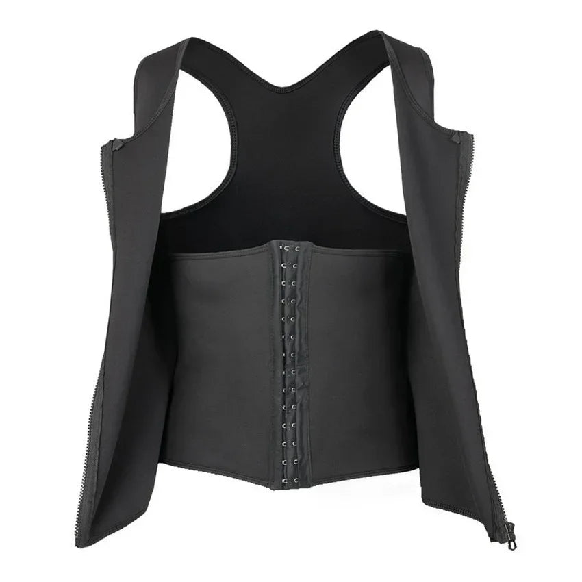 Reductive Girdle Men Body Shaper abdomen Corset Sweat Slimming Belt Sauna Vest Belly Underwear Fat Burner Chest Abdominal Binder