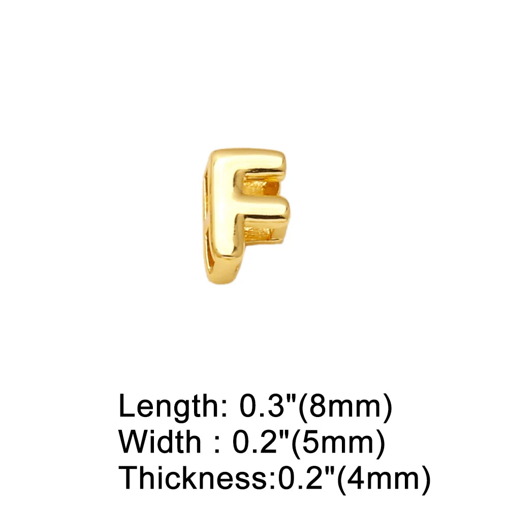 FLOLA Minimalist 26 Letters DIY Necklaces for Women Gold Plated Chain Custom Name Necklace Simple Jewelry Gifts nkev10