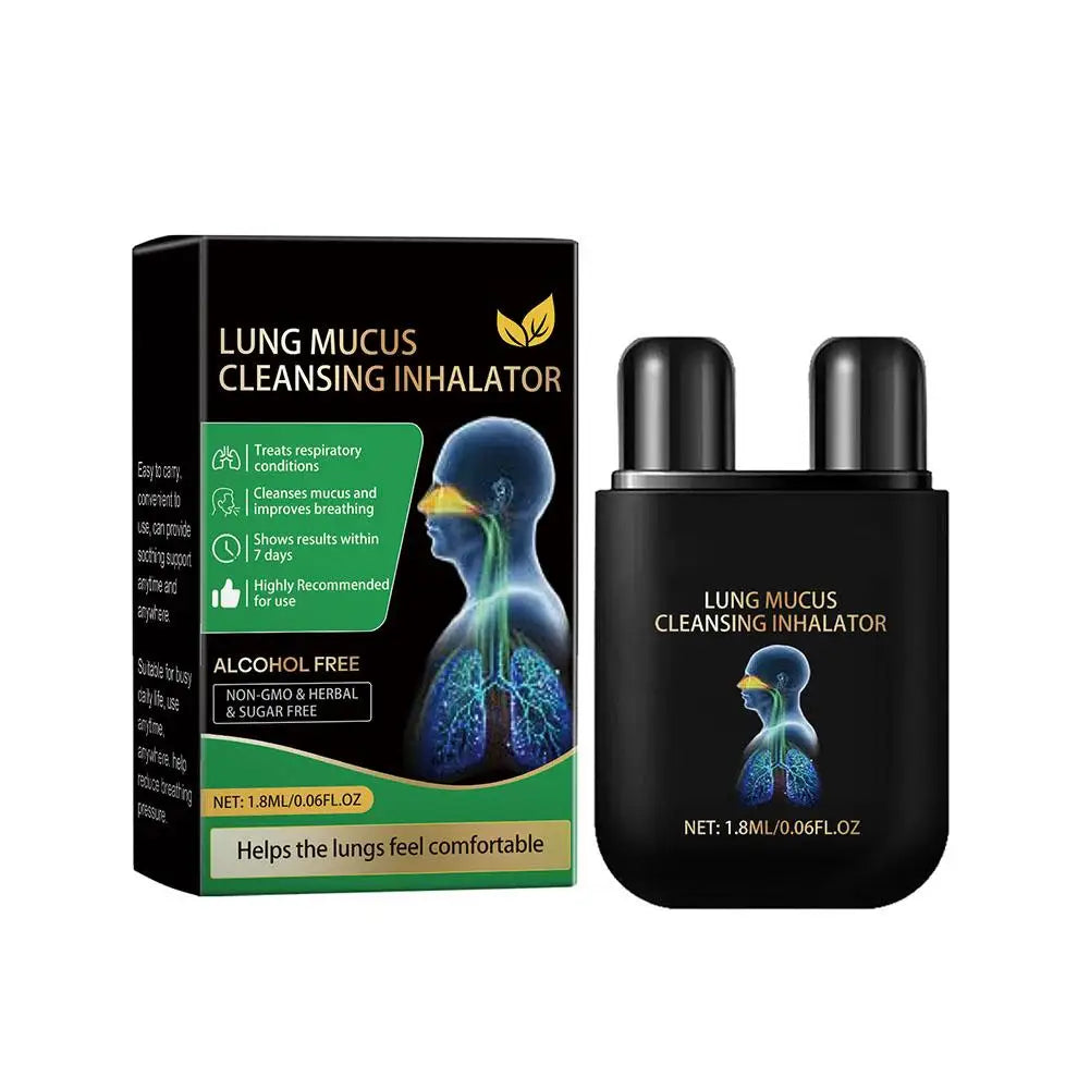 Lung Care Inhaler Nasal Inhaler Liver Cleansing Herbal Repair Nasal Box Quick Natural Long Lasting Nasal Inhalers Stick Smoking
