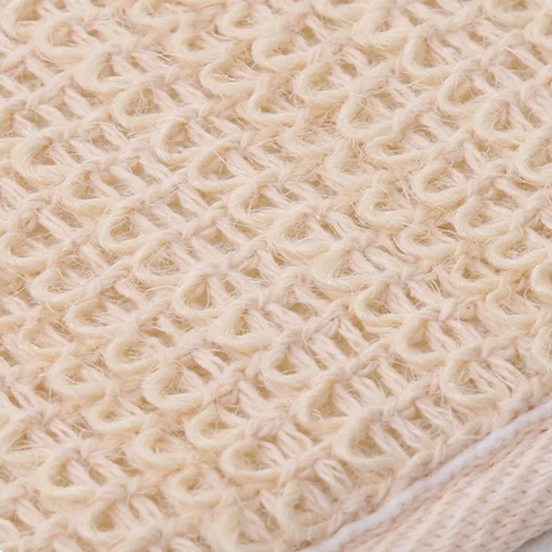 Natural Soft Exfoliating Loofah Bath Shower Unisex Massage Spa Scrubber Sponge Back Strap Body Skin Health Cleaning Tool