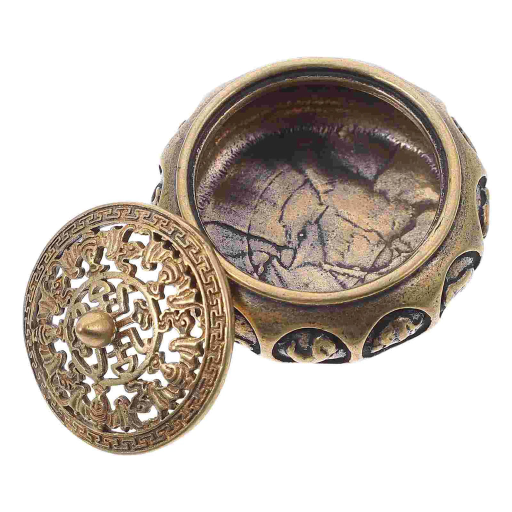 Pure Brass Chinese Zodiac Incense Burner Aromatherapy Furnace Metal Censer Holder Home Decor Bedroom Study Yoga Room Accessory