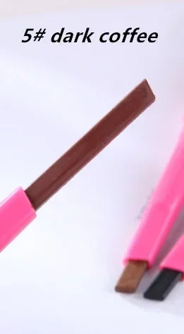 New 1pcs Longlasting Eyebrow Pencil Natural Waterproof Rotating Automatic Eye Brow Pencil Cosmetic Eyebrow Shaping Liner Pen Hot