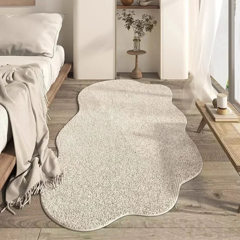 Irregular Living Room Large Area Carpets Minimalist Bedroom Bedside Carpet Plush Coffee Table Rugs Soft Comfortable Rug Alfombra