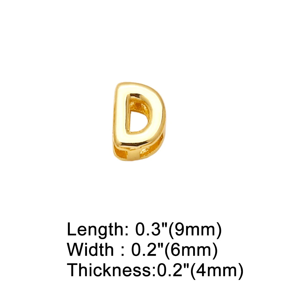FLOLA Minimalist 26 Letters DIY Necklaces for Women Gold Plated Chain Custom Name Necklace Simple Jewelry Gifts nkev10