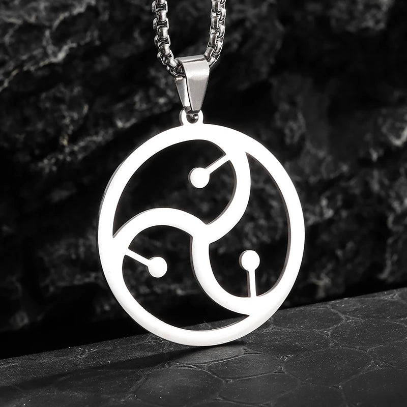 Stainless Steel Christian Eucharist Halo Grape Juice Cross Necklace Men Women Catholic Holy Spirit Church Jewelry