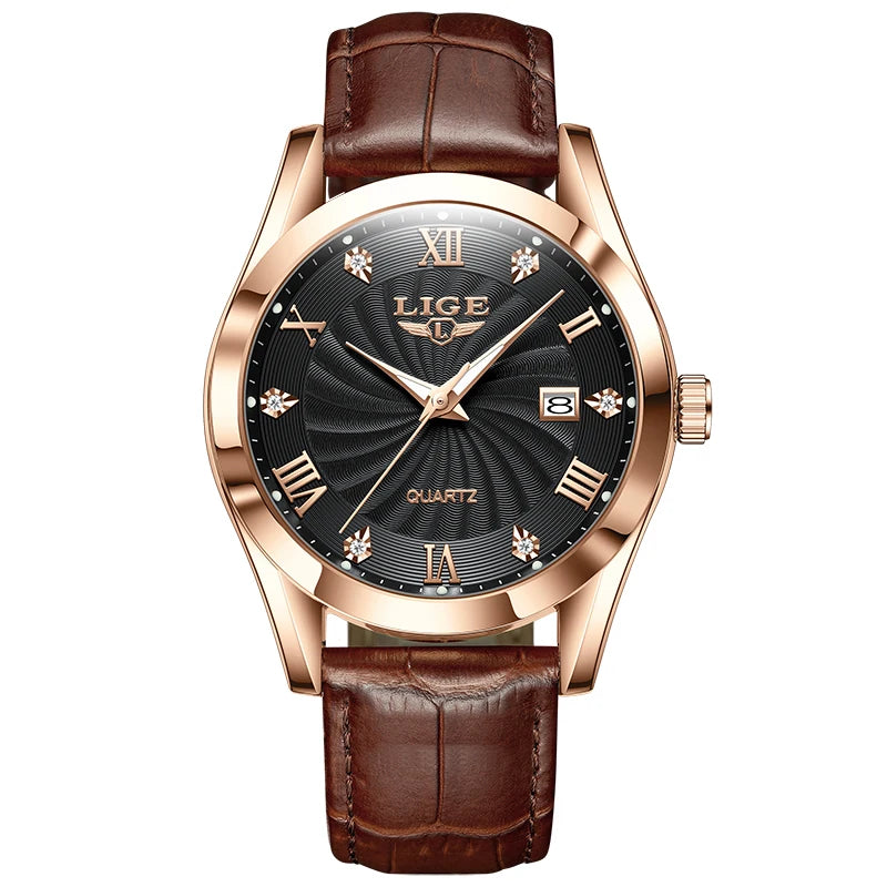 2025 New Women's Watch LIGE Fashion Elegant Bracelet Ladies Watch Outdoor Sports Waterproof Quartz Watches for Women Reloj Mujer