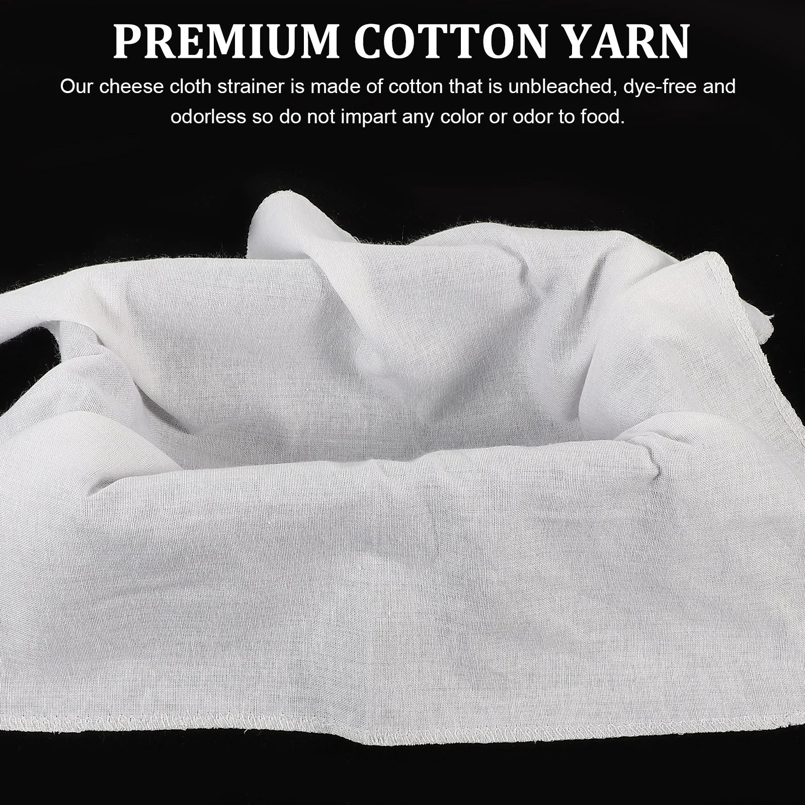 6 Pcs Cotton Gauze Unbleached Muslin Cloths Reusable Cheesecloth Straining Cloth Cheese Cloth For Kitchen Cloth Strainer