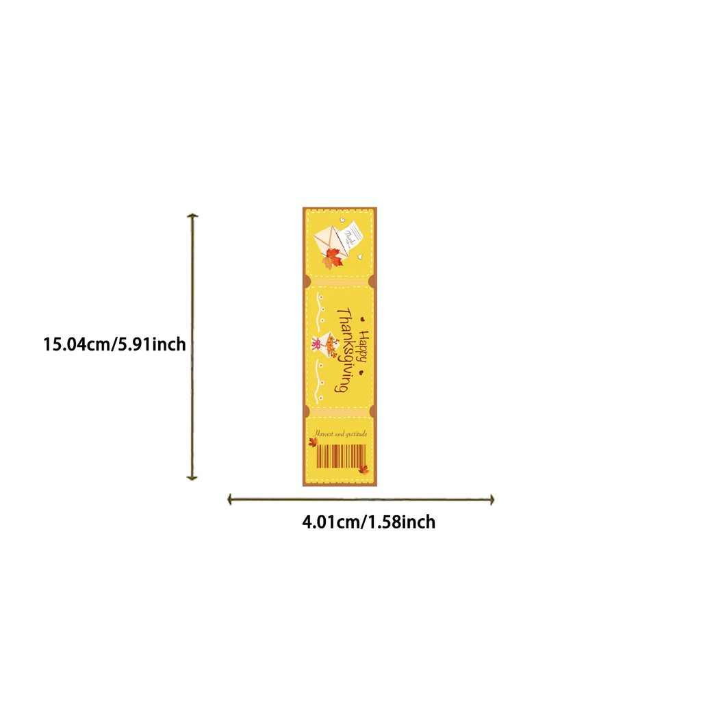 30pcs Thanksgiving Day Autumn Limited Edition Bookmarks Suitable for Teachers, Readers, Birthday Gifts